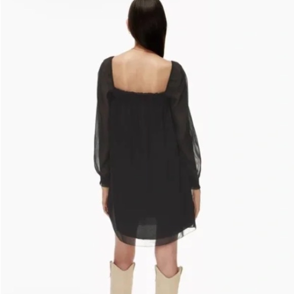 NWT | Aritzia Wilfred Alana Dress | medium | black - Picture 4 of 9